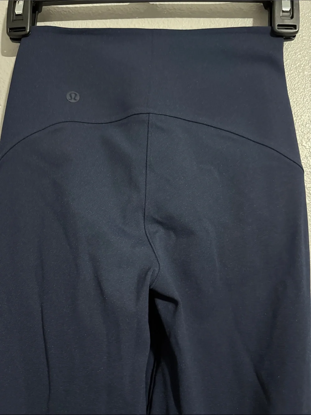 lululemon athletica smooth-fit pull-on high-rise pants color navy